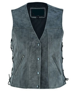 Chaleco de cuero con estilo para hombre personalizable y cómodo para el invierno al por mayor tela de lona transpirable reversible de la mejor calidad - Product Image 2