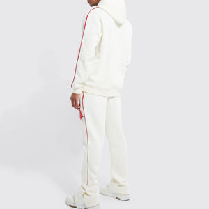 Vente en gros d'ensemble de joggers d'hiver ensembles de pantalons empilés de haute qualité pour hommes pull complet survêtement prix de vente - Product Image 4