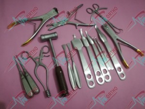 ชุดศัลยกรรมกระดูกและข้อพื้นฐาน16ชิ้นอุปกรณ์กระดูกสันหลังแบบแมนนวลทำจากสเตนเลสสตีล - Product Image 5