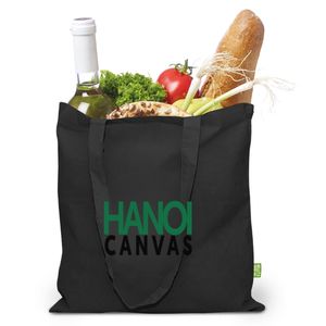 Sac fourre-tout à manche en coton écologique de haute qualité sac cadeau d'épicerie en toile réutilisable imprimé sur mesure logo OEM ODM - Product Image 2