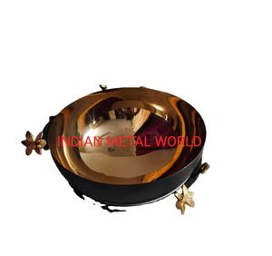 Cazuela, venta al por mayor, olla caliente de madera personalizada hecha a mano con tapa, madera maciza moderna, nuevo diseño, madera y acero inoxidable - Product Image 1