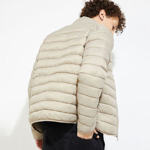 Nardon Apparel Winter <b>Warm</b> Polyester Puffer Jacket Long Stand Windproof Heavy Weight Design Custom Wholesale for Men Unisex - Product Image 2