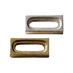 Rond de serviette rectangulaire en vrac de meilleure qualité décoration de fête de mariage hôtel restauration anneau de porte-serviettes utilisé au prix le plus bas - Product Image 1