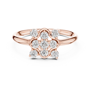 Zengem jewels 10K Cojín de lujo Corte Moissanite Anillo Propuesta de compromiso Regalo - Product Image 2