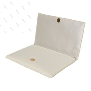 Venta al por mayor Multicolor Vibrant Wedding Handbags Happy Ever Bridal Beaded Clutch con cierre de cremallera y lentejuelas MOQ 3PCs - Product Image 3