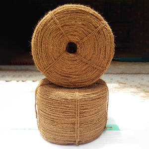 Vente en gros de rouleaux de corde en fibre de coco cordes torsadées naturelles cordes coco coco du meilleur fabricant - Product Image 1