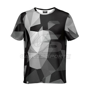 Camiseta de sublimación para hombre, material de poliéster de alta calidad con camiseta de sublimación para hombre impresa personalizada - Product Image 1