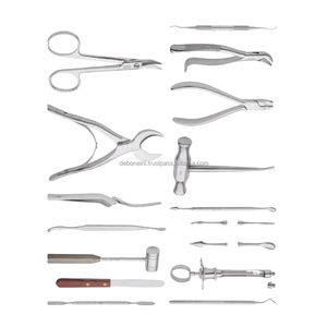 Kit de Instrumentos Dentales de Acero Inoxidable Directo de Fábrica, Instrumentos Manuales de Precisión con Agarre Ergonómico para Uso Clínico - Product Image 5