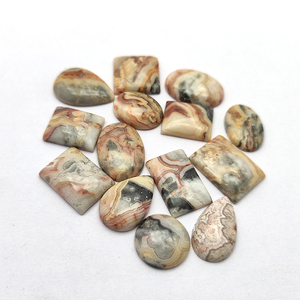 7 Uds Dumortierita Natural cuarzo 10-20mm cojín de pera ovalada cabujón 49,96 GMS lote Iroc ventas tamaño libre mezcla forma piedra preciosa suelta - Product Image 6