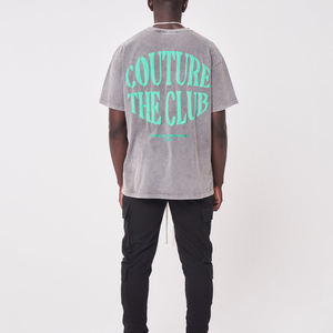 DANZY SPORTS 2026 – Nouveau T-shirt décontracté pour homme, style uni, imprimé, manches courtes, en jersey polyester/coton, prix de gros, OEM - Product Image 4