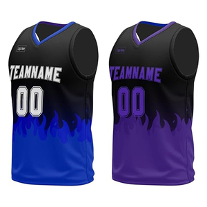 Uniforme de Baloncesto Unisex de Diseño Superior, Verano, Alta Calidad, Absorbe la Humedad, Antibacteriano, Ropa Deportiva, Impresión de Logotipo Personalizado - Product Image 3