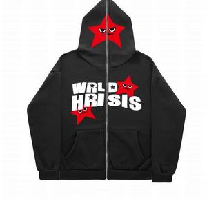 Sweats à capuche en molleton d'hiver pour hommes 100% coton respirant Basics couleur unie Logo personnalisé grande taille Hot-Sale pour hommes et femmes - Product Image 1