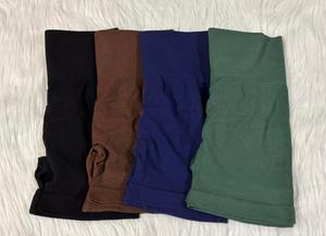 Shorts Deportivos de Mujer Personalizables de Cintura Alta, Calidad Premium, Ecológicos, Elásticos en Cuatro Direcciones, Nailon Elástico, Spandex, Diseño Liso - Product Image 5