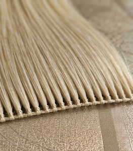 Extensiones de Cabello Premium con Trenzado de Plumas, Hechas con Cabello Humano 100%, Estilo Liso y Ondulado, 80% de Densidad - Product Image 5