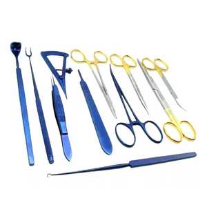 Kit de Blépharoplastie 11 Pièces – Instruments Chirurgicaux de Haute Qualité en Acier Inoxydable de Grade Professionnel pour Chirurgie Plastique - Product Image 2