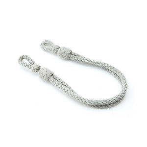 Cordons d'épaule en macramé à 8 brins tressés à la française, style classique, pour vêtements, longueur et diamètre personnalisables - Product Image 2