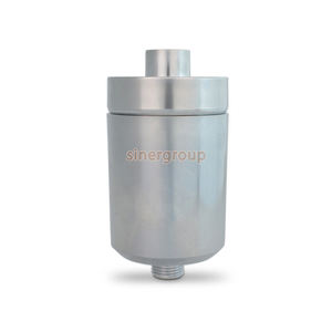 Sistema completo de filtro de agua para ducha, cromo, entrada/salida de 1/2 pulgada, cartucho reemplazable, anti cloro, metales pesados, protección para la piel y el cabello - Product Image 2