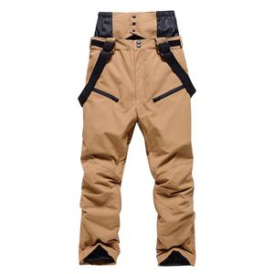 Pantalones de snowboard de esquí de invierno informales para hombre OEM Unisex personalizados originales largos transpirables de poliéster gran oferta de talla grande Logo cintura - Product Image 2