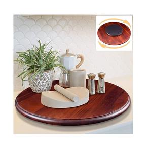 New Wooden <b>Lazy</b> <b>Susan</b> Kitchenware Use Decorate Tabletop for Restaurant and Hotels Wooden <b>Lazy</b> <b>Susan</b> - Product Image 3