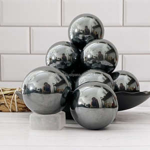 High Quality Wholesale African Hematite Gemstone Sphere Feng Shui Style Carved Healing Metaphysical <b>Crystal</b> Ball Agate Ball - Product Image 3