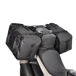 Bolsa trasera impermeable para asiento trasero de motocicleta con logotipo impreso personalizado OEM, equipaje de viaje ligero duradero - Product Image 1