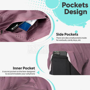 Pantalones Cortos Deportivos para Hombre de Primera Calidad con Cordón de Ajuste de Color Personalizado, 100% Algodón, Sólidos, Casuales, de Compresión, para Yoga, de Secado Rápido - Product Image 2