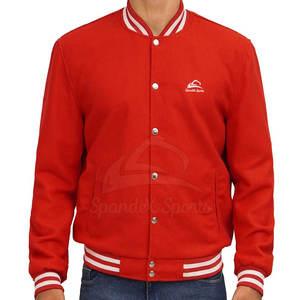 Chaquetas Bomber estampadas personalizadas y chaquetas Letterman para pedidos al por mayor - Product Image 4