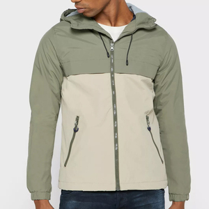 Chaquetas de viento personalizadas para hombre, chubasquero de invierno con cremallera, impermeable, para correr, Golf, montaña, chaqueta ligera con capucha - Product Image 4
