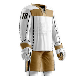 Uniformes de Hockey sobre Hielo Duraderos, 100% Poliéster, Ajuste Delgado, Cómodos, de Secado Rápido, Ecológicos, Transpirables, Hechos en Pakistán - Product Image 4