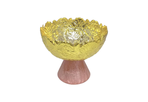 ชามเสิร์ฟผลไม้อลูมิเนียมสีเงินสุดหรูทำด้วยมือชามอาหารตกแต่งงานปาร์ตี้เสิร์ฟอาหารงานปาร์ตี้ - Product Image 5