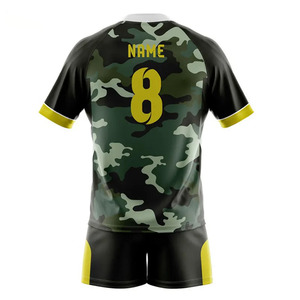 Concevez Votre Propre Logo Demi Manches Rugby Uniforme Vente Chaude Confortable Unisexe Rugby Uniforme - Product Image 2