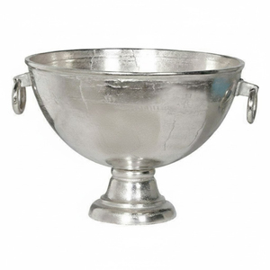 Base de Pedestal para Cubo de Acero Inoxidable de Diseño Moderno, Metal Martillado Decorativo para Cuenco, Ecológico, para Uso en Bares - Product Image 3
