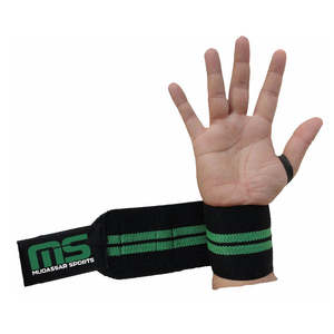 New Arrival Premium Neoprene Elastic Non-Slip Gym Workout <b>Wrist</b> Straps Customizable Color Fitness for <b>Weight</b> Lifting - Product Image 3