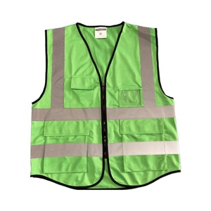 Ventes chaudes Gilets de travail routier personnalisés à plusieurs poches Gilets de sécurité réfléchissants haute visibilité - Product Image 1