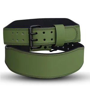Ceinture de musculation en cuir de haute qualité pour la salle de sport, la remise en forme, la musculation, ceinture de soutien dorsal pour l'entraînement, ceinture de musculation à vente chaude en usine - Product Image 3