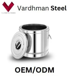 2025 más vendidos grande 10 LTR calentador de alimentos de acero inoxidable cazuela olla de sopa de fondo de inducción con olla caliente de calidad de Metal - Product Image 5