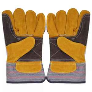 ถุงมือขับรถหนังแพะลายหนังสัตว์ถุงมือขับรถตัดป้องกันการกระแทก - Product Image 5