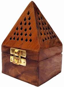 Brûleur d'encens en bois personnalisable avec récupérateur de cendres pour le yoga religieux, la méditation et la fragrance d'intérieur, cadeau - Product Image 5