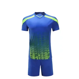 Ensemble d'uniformes d'entraînement de football pour hommes adultes, de haute qualité, à séchage rapide, respirant, 100% polyester, couleur et logo personnalisés, transfert thermique - Product Image 6