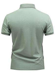 Tela de Algodón Dobby de Color Sólido para Hombre, Tejida e Impresa para Diseño de Bolsillo de Camisa, Color Personalizado, Transpirable, Informal, Corta - Product Image 3