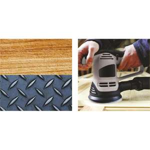 แผ่นขัดแซนด์ดิสก์แบบเวลโคร Stanley ขนาด 125 มม. สำหรับเครื่องขัดแบบวงโคจร แพ็คหลายชิ้น พร้อมข้อต่อแบบเร็วและเม็ดทรายหลากหลายขนาด - Product Image 1