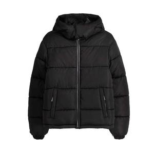 Veste matelassée à capuche de haute qualité sur mesure pour hommes, super douce avec col montant et poches latérales, vestes à bulles en gros - Product Image 5