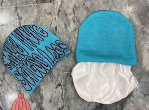 Haute qualité bouffée impression sur mesure bonnets hommes femmes bonnets unisexe couleur unie Spot Beanie chaud décontracté blanc tricoté - Product Image 5