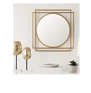 Espejo de pared de lujo moderno con diseño de primera calidad Aspecto único para el hogar Hotel Restaurante y decoración de bodas Forma personalizada - Product Image 4