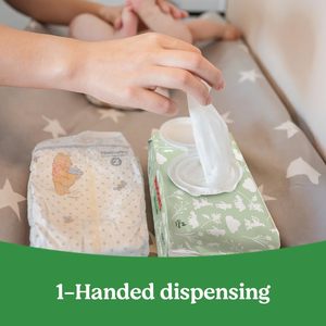 Toallitas Húmedas para Bebé Huggies Natural Care Sensitive, Sin Perfume, Hipoalergénicas, 6 Paquetes con Tapa Abatible (288 Toallitas en Total) - Product Image 6