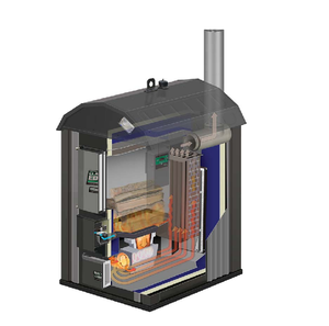 Chaudière centrale de haute qualité Classic Edge Wood Furnace à vendre, dotée de la technologie FireStep et de 4 ports - Product Image 6
