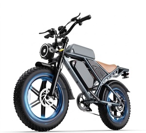 Bicicleta Eléctrica para Adultos, Motor de 2000W de Potencia Máxima, Alcance de 70-160 Millas, Bicicleta Eléctrica Tipo Ciclomotor |   Batería Extraíble de 48V 60Ah - Product Image 1