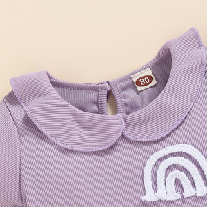 Camiseta y pantalones cortos para niñas, conjuntos de dos piezas, ropa informal de último diseño de moda - Product Image 4