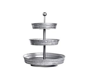 Base para Pastel de Metal Galvanizado con Acabado Antiguo, Tamaño Estándar, Ecológica, Nuevo Diseño, Decorativa, para Mesa, Uso Doméstico y Comercial - Product Image 2