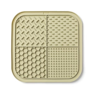 Mangkuk Makan Plastik 2-in-1 Motif Polos, Cocok untuk Hewan Peliharaan, Anti-Tersedak, Ramah Lingkungan, Mudah Dibersihkan, Pengumpan Makanan Lambat - Product Image 5